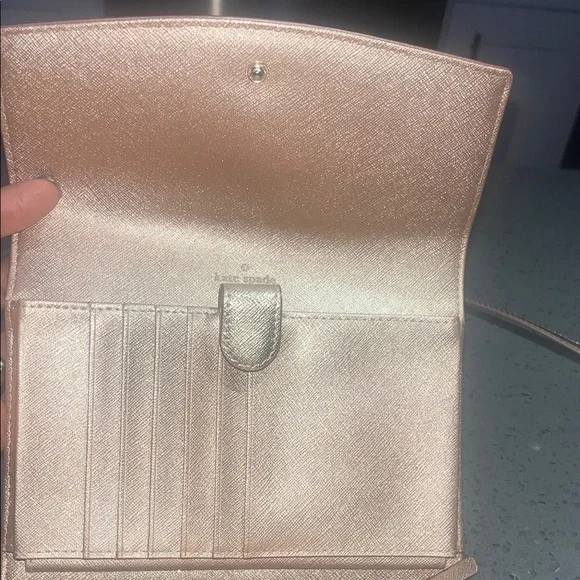 Kate Spade Metallic crossbody